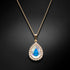 Кулон "Debesu Piliens (Aurora Borealis)" с кристаллами Swarovski™